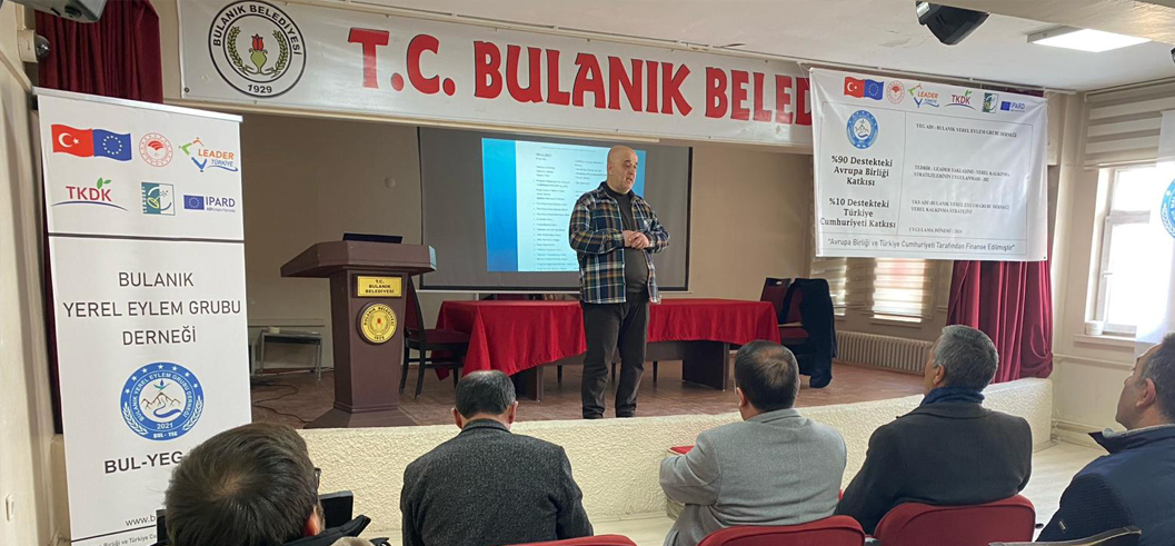 Bulanık İlçesinde Fizibilite Raporu Hazırlama Eğitimi Düzenlendi